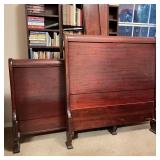 Antique Headboard/ Footboard/ Side Rails Full Size Antique Headboard/ Footboard/ Side Rails Full Size