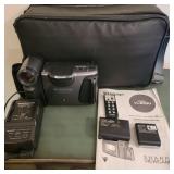 Vintage Sharp VL-E33U v8 Video Camera in Bag Vintage Sharp VL-E33U v8 Video Camera in Bag