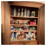 Contents of Cabinet in Dining Room Contents of Cabinet in Dining Room