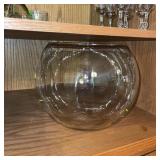 Large Clear Glass Bowl Large Clear Glass Bowl