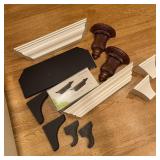 Lot of Decorative Wall Shelves Lot of Decorative Wall Shelves