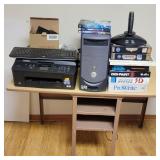Computer Desk w/ Contents Computer Desk w/ Contents