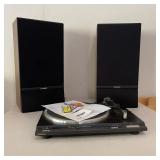 Technics Turntable w/ Fisher Speakers Technics Turntable w/ Fisher Speakers