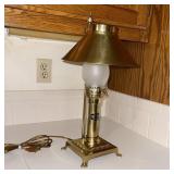 Vintage Style Lamp Globe Broken & Taped Vintage Style Lamp Globe Broken & Taped