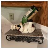 Table Top Display, Metal Base w/ Granite Top & Table Top Display, Metal Base w/ Granite Top &