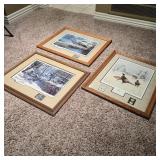Assorted Winter Pheasant Wall Art Assorted Winter Pheasant Wall Art