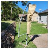 Large Outdoor Umbrella w/ Metal Base Large Outdoor Umbrella w/ Metal Base
