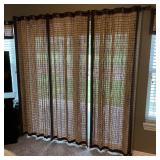 Bamboo Style Drapes