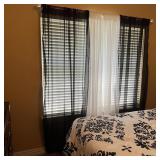 Black & White Window Drapes