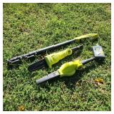 Sun Joe Battery Operated Power Lawn Tools