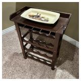 Cherry Wood Wine Rack Cherry Wood Wine Rack