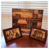 Italain Style Decor w/Shadow Boxes