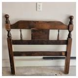 Cherry Wood Twin Headboard