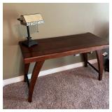 Modern Work Desk w/Lamp Modern Work Desk w/Lamp