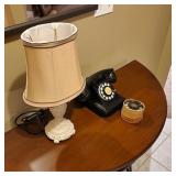 Western Electric Company Rotary Phone w/ Lamp