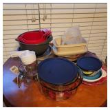 Pyrrex Storage Bowl & Baking Set Lot Pyrrex Storage Bowl & Baking Set Lot