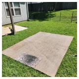 Outdoor 'At Home' Rug w/Doormat Outdoor 'At Home' Rug w/Doormat