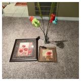 Assorted Flower w/Vase Decor Assorted Flower w/Vase Decor