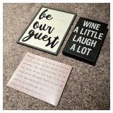 Be Our Guest Welcome Decor Be Our Guest Welcome Decor