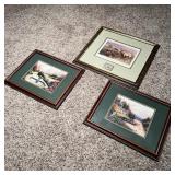 Courtyard & Outdoors Wall Art Lot