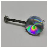 Vintage Iridescent Banjo Brooch