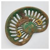 Cast Iron John Deere 1847 Tractor Seat Cast Iron John Deere 1847 Tractor Seat