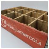 Antique Wooden Royal Crown Cola Crate