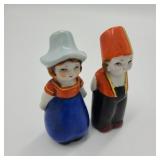 Vintage Dutch Children Salt & Pepper Shakers