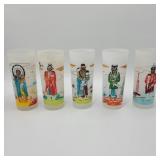 Acee Blue Eagle Famous Oklahoma Indians Glasses Acee Blue Eagle Famous Oklahoma Indians Glasses