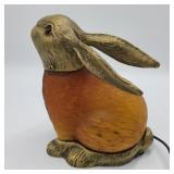 Small Metal & Glass Rabbit Lamp Small Metal & Glass Rabbit Lamp
