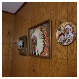 Vintage Native American Themed Decor