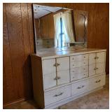 Mid-Century Dresser & Mirror Mid-Century Dresser & Mirror