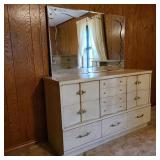 Mid-Century Dresser & Mirror