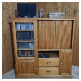 Media Cabinet, Stereo, & Contents Media Cabinet, Stereo, & Contents