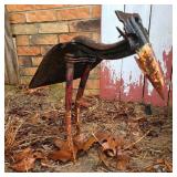 Yard Art Shovel Bird