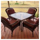 Patio Table & Four Chairs Patio Table & Four Chairs