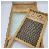 Pair of Old Washboards Pair of Old Washboards
