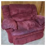 Oversize Burgundy Chair Oversize Burgundy Chair