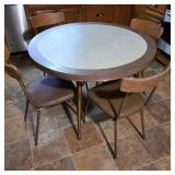 Mid-Century Dining Table w/ 4 Chairs