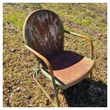 Antique Metal Patio Chair