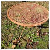 Vintage Patio Table Vintage Patio Table