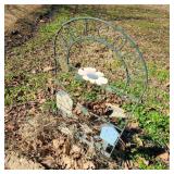 Welcome Yard Decor Arch w/ Flower Welcome Yard Decor Arch w/ Flower