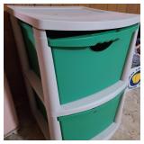 Two Drawer Sterilite Organizer Two Drawer Sterilite Organizer