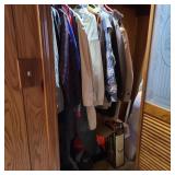 Contents of Entry Closet w/ Coats & Hats Contents of Entry Closet w/ Coats & Hats