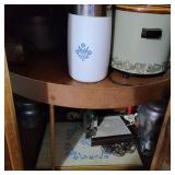 Contents of Lazy Susan Kitchen Cabinet Contents of Lazy Susan Kitchen Cabinet