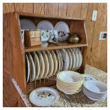 Countertop Organizer & Yellow Palette Dishes