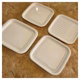 Four Corning Ware Platters Four Corning Ware Platters
