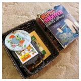 Basket of Trivets w/ Cookie Canape & Candy Maker Basket of Trivets w/ Cookie Canape & Candy Maker