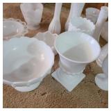 Lot of Milk Glass Lot of Milk Glass
