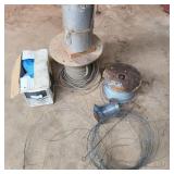 Lot of Fencing & Electrical Wire w/ Blue Twine Lot of Fencing & Electrical Wire w/ Blue Twine